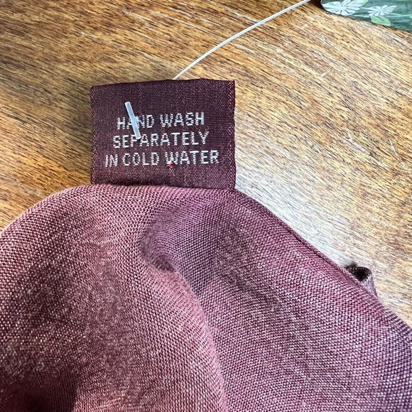 Jackpot‎ Tunic Top Womens OS One Size Fits Most Embroidered Lace Up Sheer Floral - Picture 12 of 14